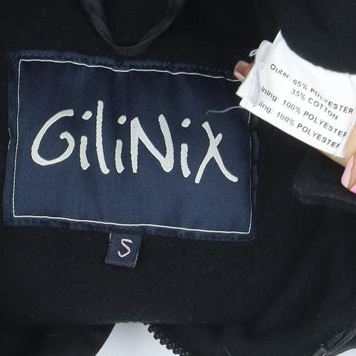 GiiNiiX Women's Black Waistcoat Bodywarmer Size S Outdoor Casual