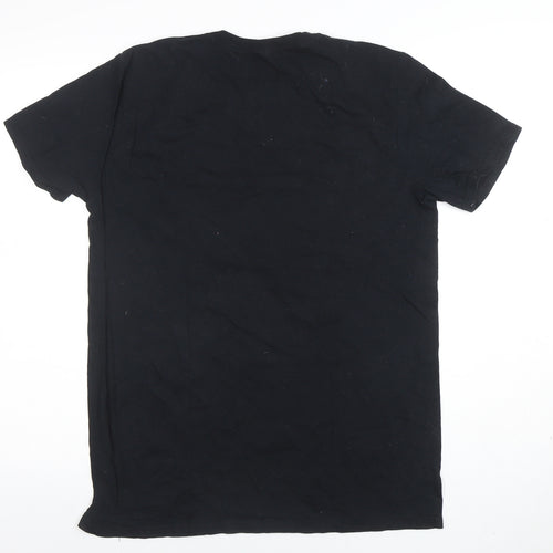 HBO Game of Thrones Men's Black Medium Stark Graphic Cotton T-Shirt