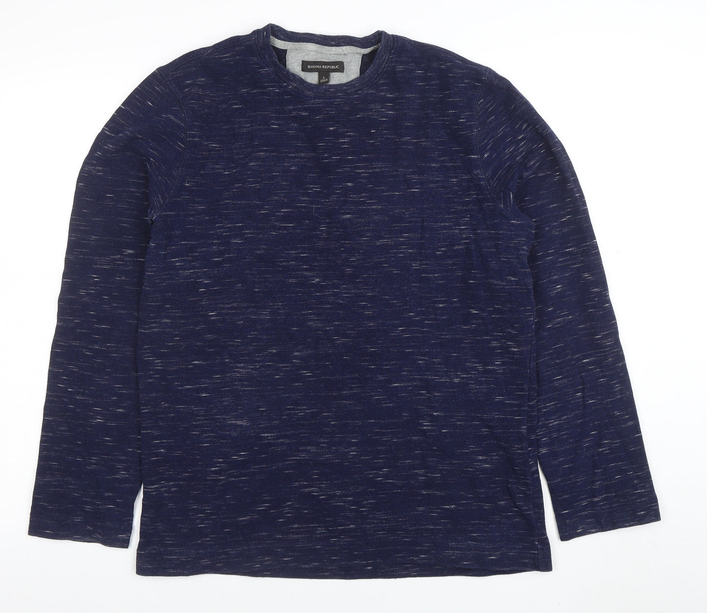 Banana Republic Men’s Blue Knit Pullover Sweatshirt Size L
