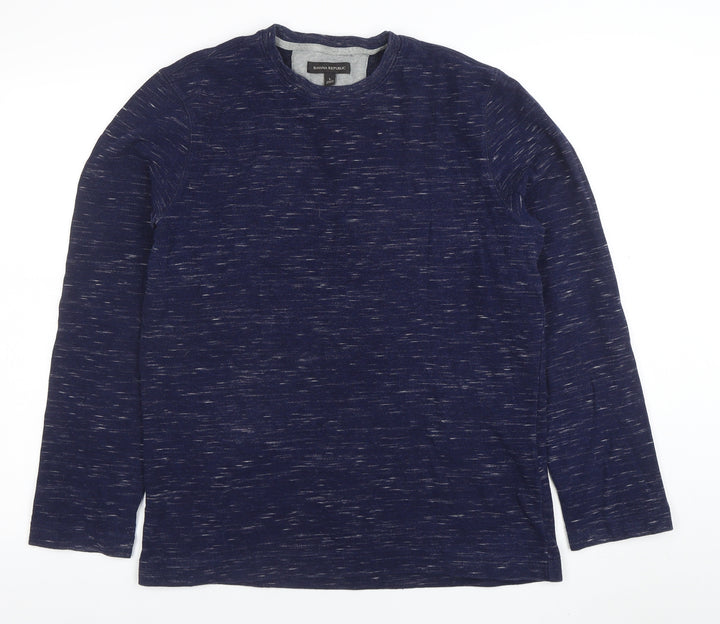 Banana Republic Men’s Blue Knit Pullover Sweatshirt Size L