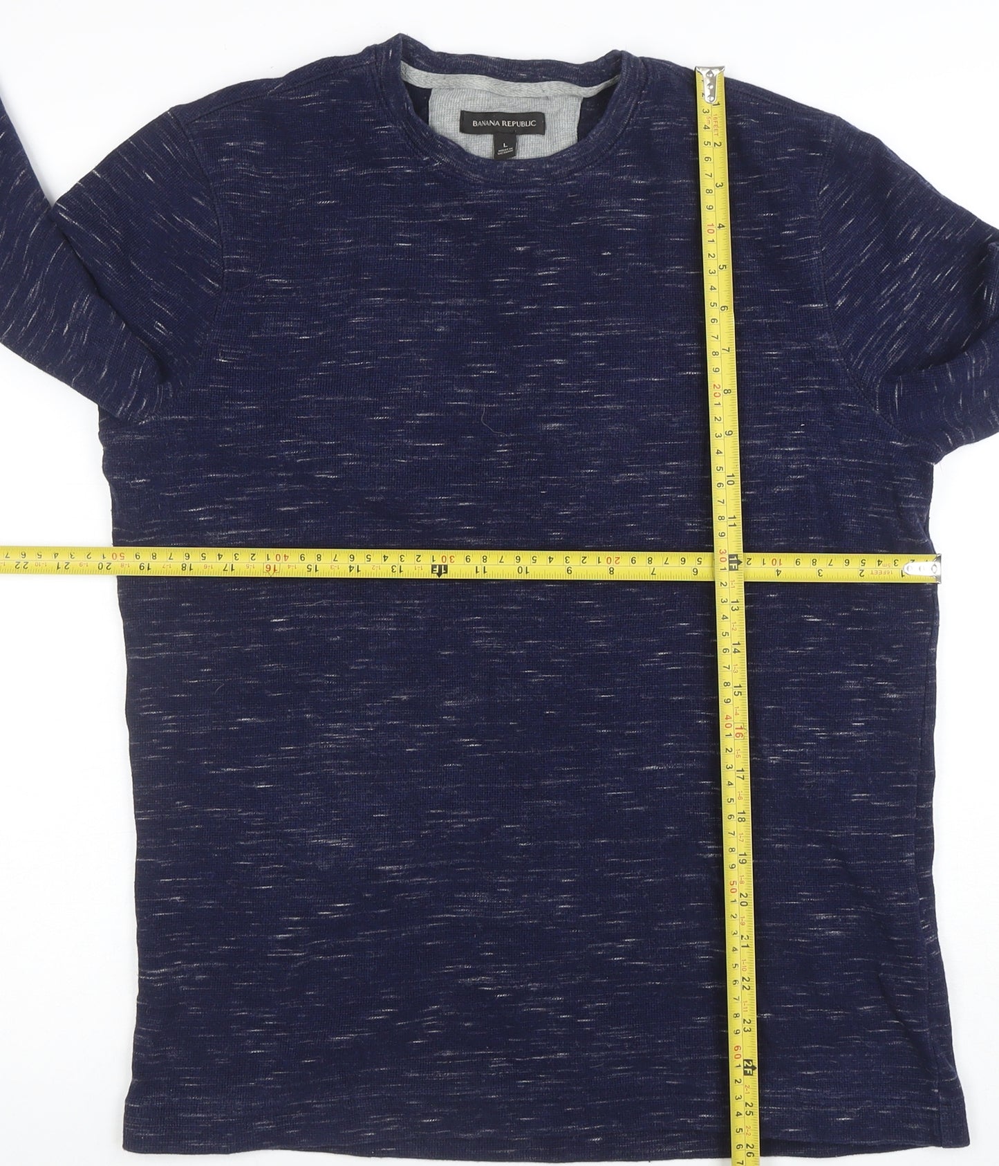 Banana Republic Men’s Blue Knit Pullover Sweatshirt Size L