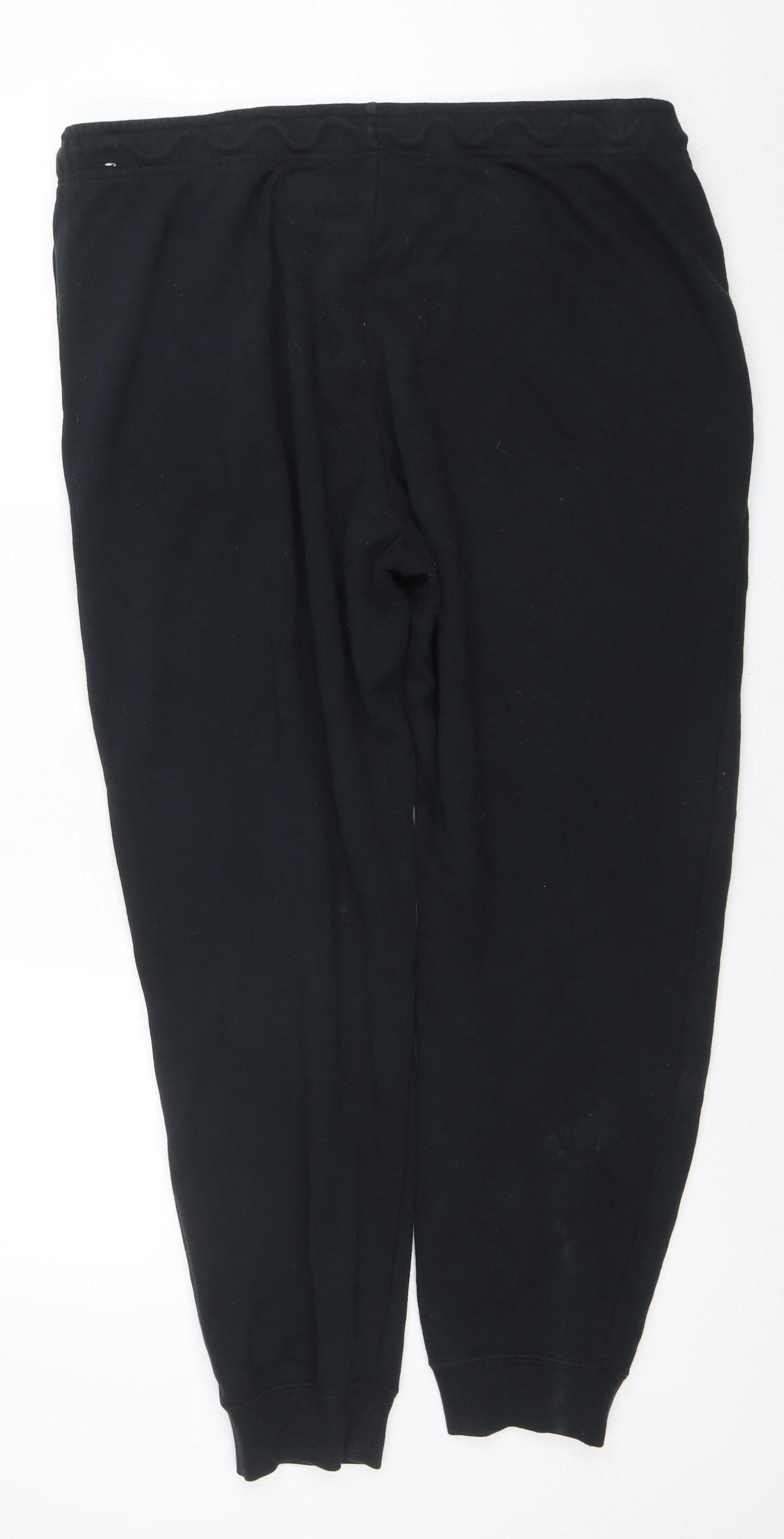 Nike Men's Black XL Jogger Fleece Sweatpants Tapered Fit