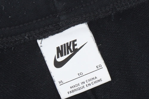 Nike Men's Black XL Jogger Fleece Sweatpants Tapered Fit