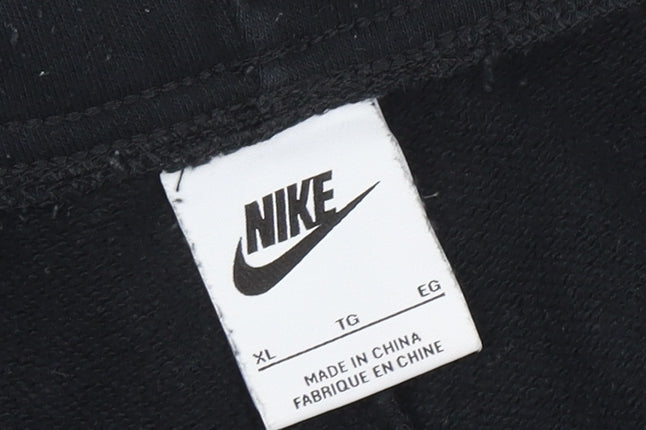 Nike Men's Black XL Jogger Fleece Sweatpants Tapered Fit