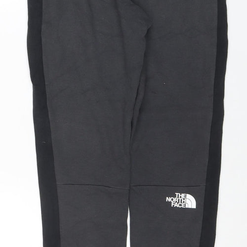 The North Face Boys Black L Jogger Sweatpants Cotton Blend