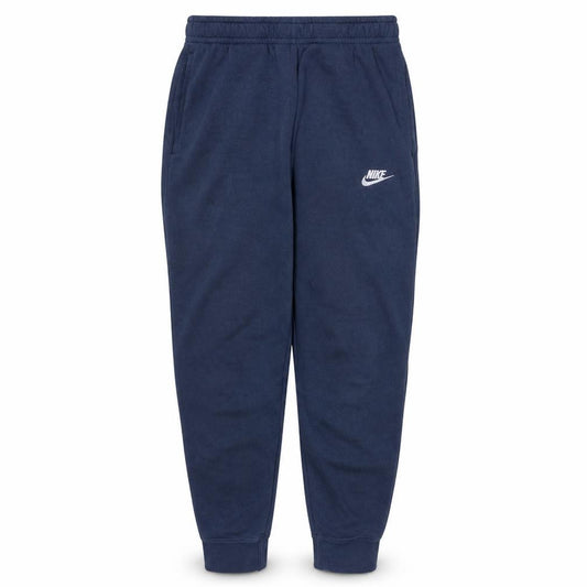 Front view of Nike Men's Blue Fleece Jogger Sweatpants Size Small
