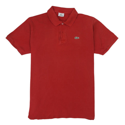 Lacoste Men's Red Cotton Short Sleeve Polo Shirt XL