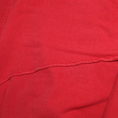 Lacoste Men's Red Cotton Short Sleeve Polo Shirt XL