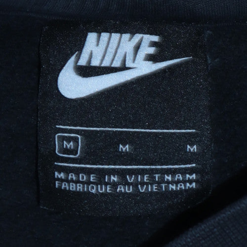 Nike Men's Black Crew Neck Pullover Sweatshirt Regular Fit M