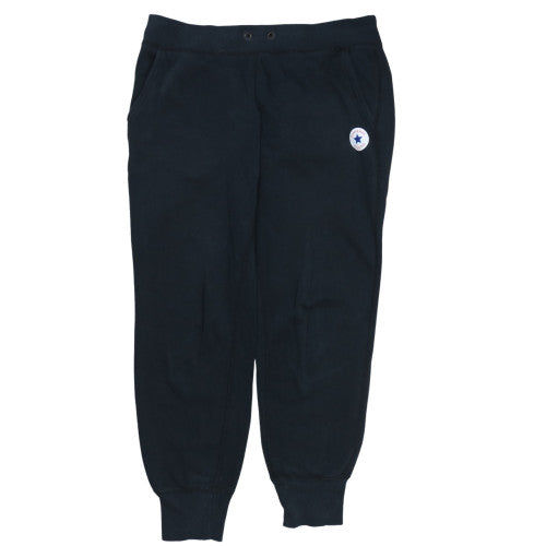 Converse Men's Black Jogger Sweatpants M Cotton Blend Comfort Fit