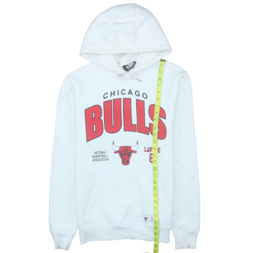 NBA Chicago Bulls Men's White Hoodie Lavine 8 Medium Pullover
