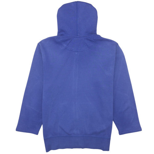 Nike Men's Blue Full Zip Hoodie L Fleece Sweatshirt