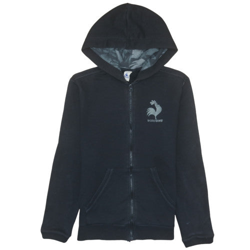 Le Coq Sportif Men's Black Full Zip Hoodie Size S