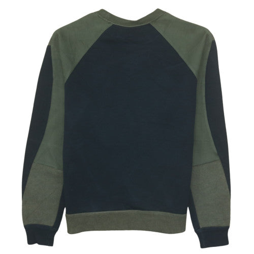 Nike Mens Green Crew Neck Sweatshirt Small Regular Fit Logo