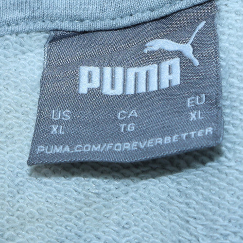 Puma Mens Grey XL Pullover Hoodie Fleece Sweatshirt