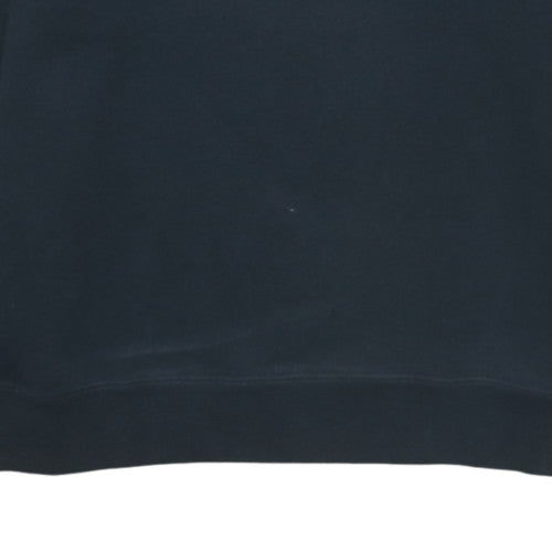 Nike Boys Black Crew Neck Sweatshirt Size 12-13 Years Classic Pullover