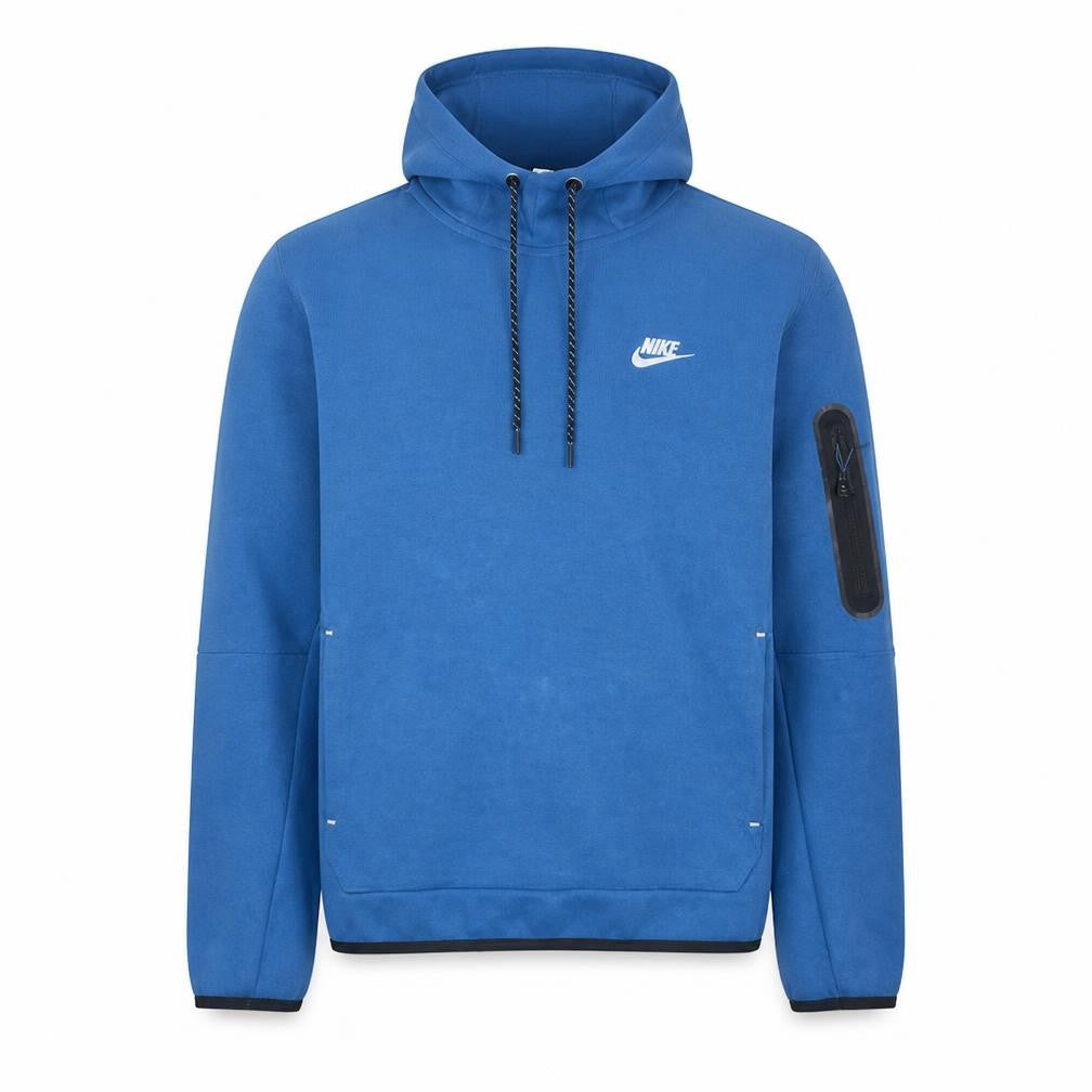 Nike Men's Blue Pullover Hoodie Size S Fleece Sportswear