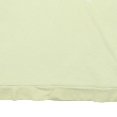 Levi's Women's Beige Pullover Hoodie L Logo Cotton Casual Sweatshirt