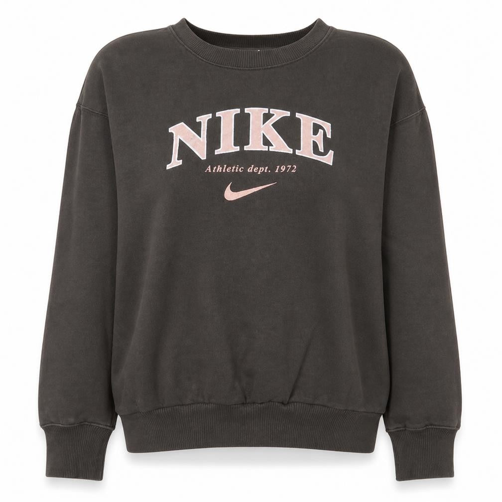 Nike Women's Brown Small Pullover Crew Neck Sweatshirt