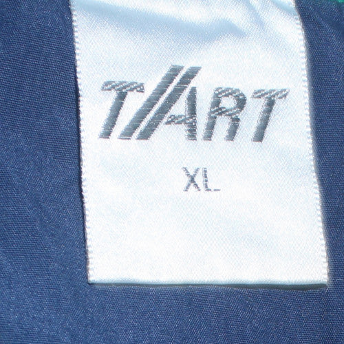 T/ART Men's XL Blue Green 90s Retro Windbreaker Jacket