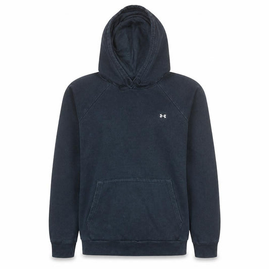 Front view of Under Armour Men’s Blue Small Pullover Fleece Hoodie