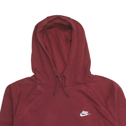Nike Men's Red 3XL Pullover Hoodie Sweatshirt with Logo