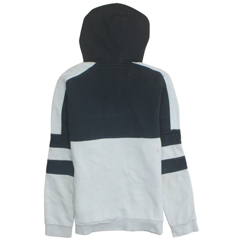 Nike Boys Black & White Half Zip Colourblock Hoodie 12-13 Years
