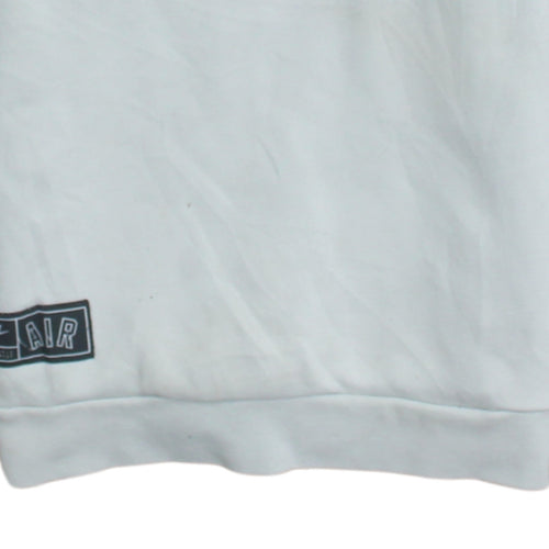 Nike Boys Black & White Half Zip Colourblock Hoodie 12-13 Years
