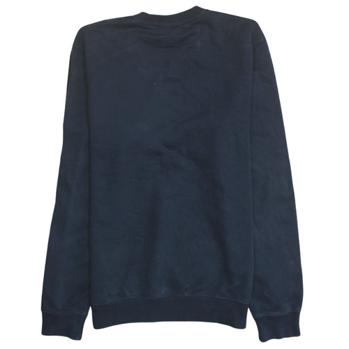Champion Men's Black Medium Crew Neck Logo Sweatshirt