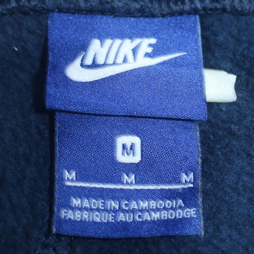 Nike Mens Blue Fleece Sweatpants Medium Regular Fit Tapered Joggers