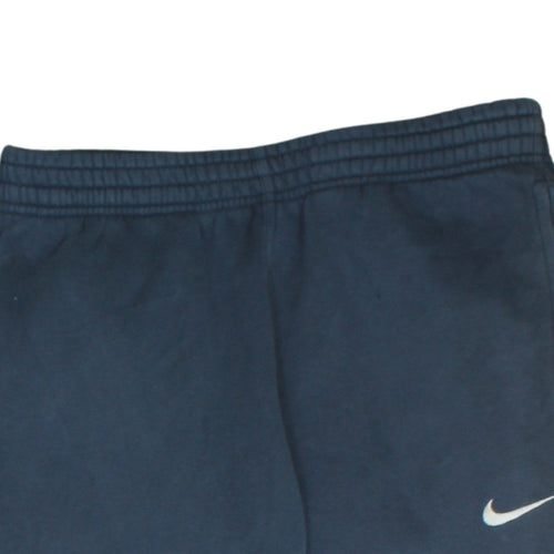 Nike Mens Blue Fleece Sweatpants Medium Regular Fit Tapered Joggers