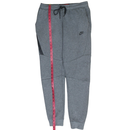 Nike Men's Grey Jogger Sweatpants M Regular Fit Tapered Leg