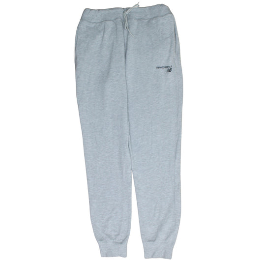 New Balance Men Grey XL Jogger Sweatpants Cuffed Drawstring