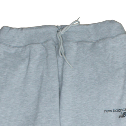 New Balance Men Grey XL Jogger Sweatpants Cuffed Drawstring