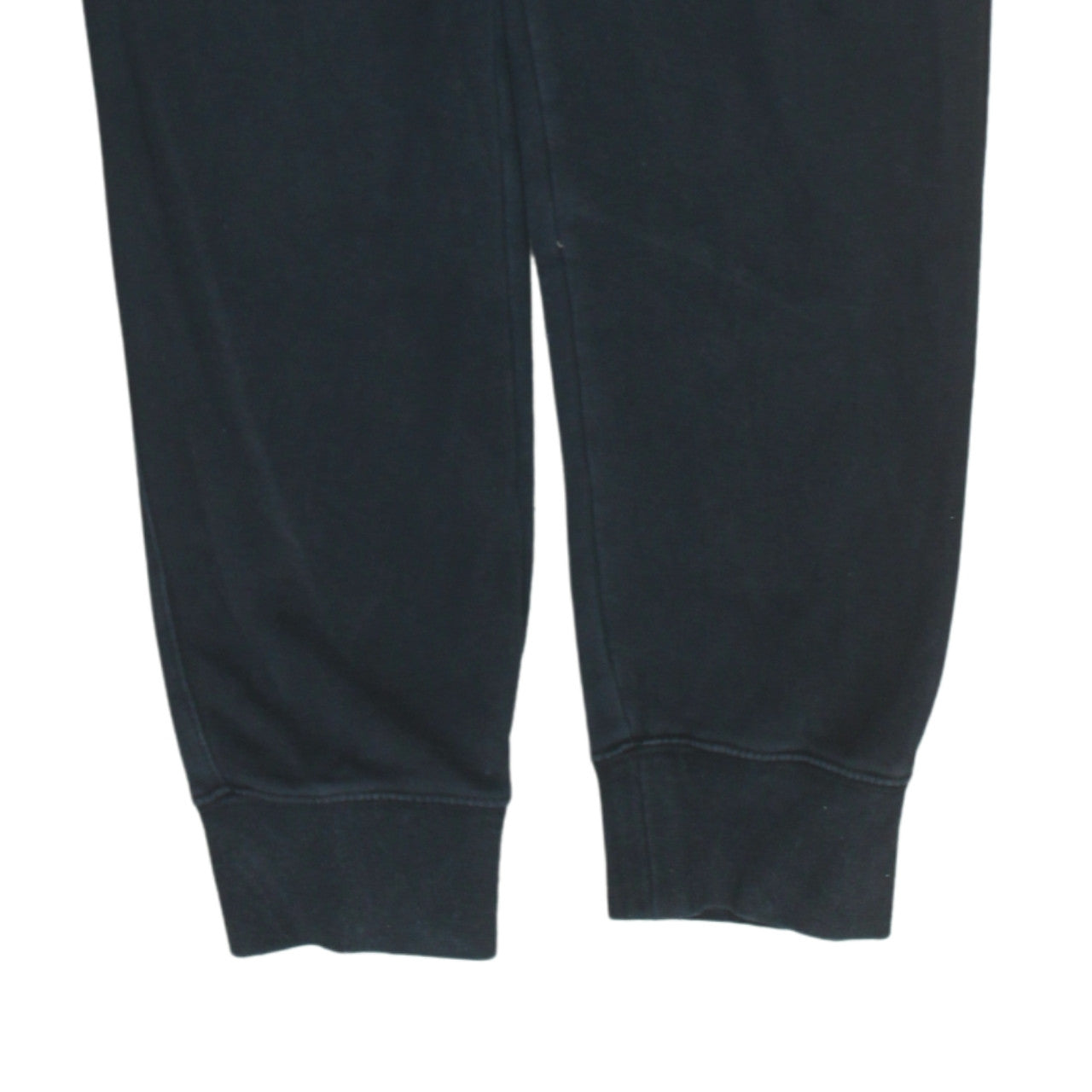 Nike Men Black Jogger Sweatpants S Elastic Waist Fleece Tapered