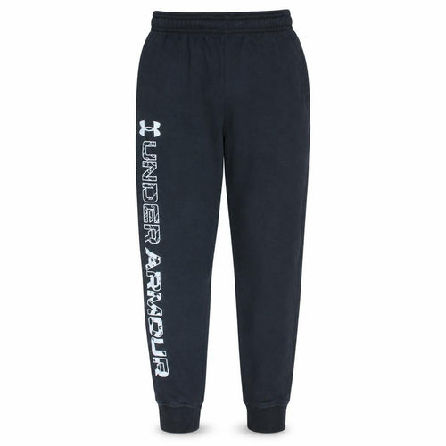 Under Armour Men's Black Medium Fleece Sweatpants Tapered Fit