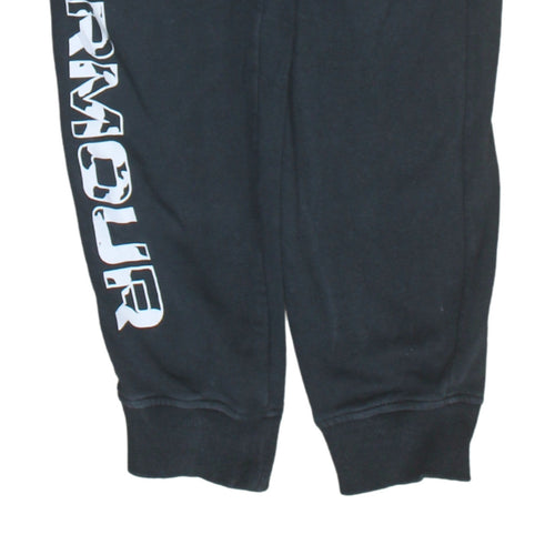 Under Armour Men's Black Medium Fleece Sweatpants Tapered Fit