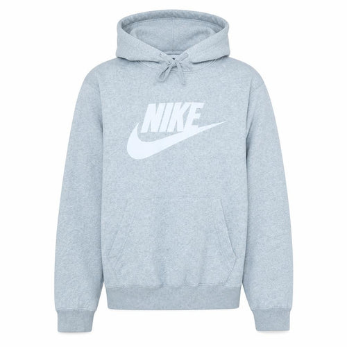 Nike Men's Grey Small Pullover Hoodie Sports Fleece Sweatshirt