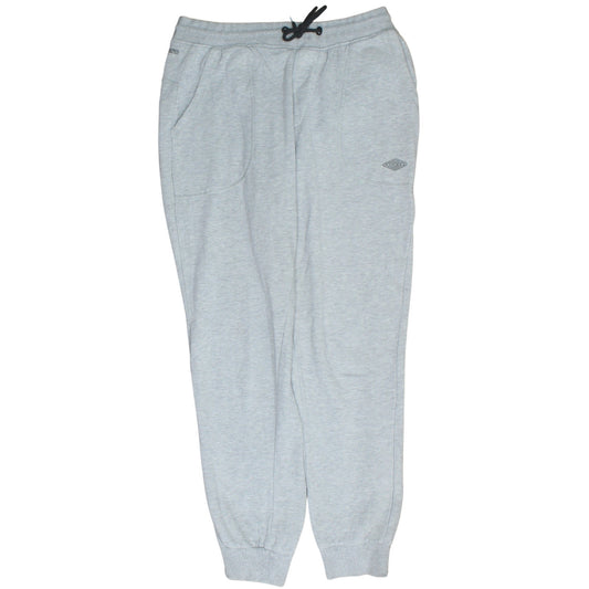 Umbro Men's Grey Jogger Sweatpants L Regular Fit Elastic Waist