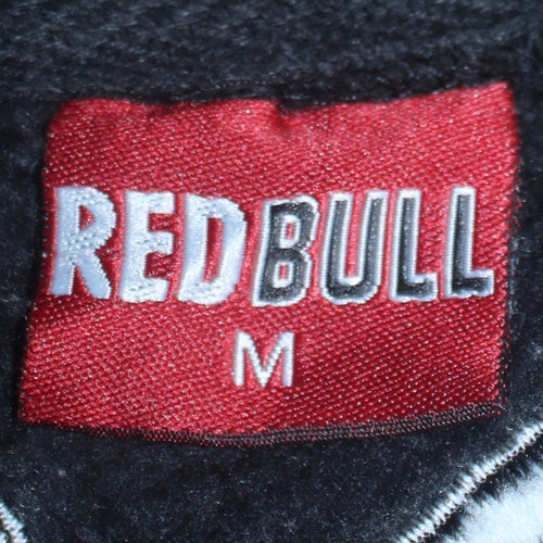 Red Bull Racing Men's Black Full Zip Fleece Sweatshirt M