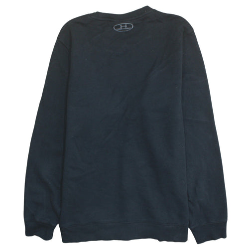 Under Armour Men's Black XL Pullover Crew Neck Fleece Sweatshirt