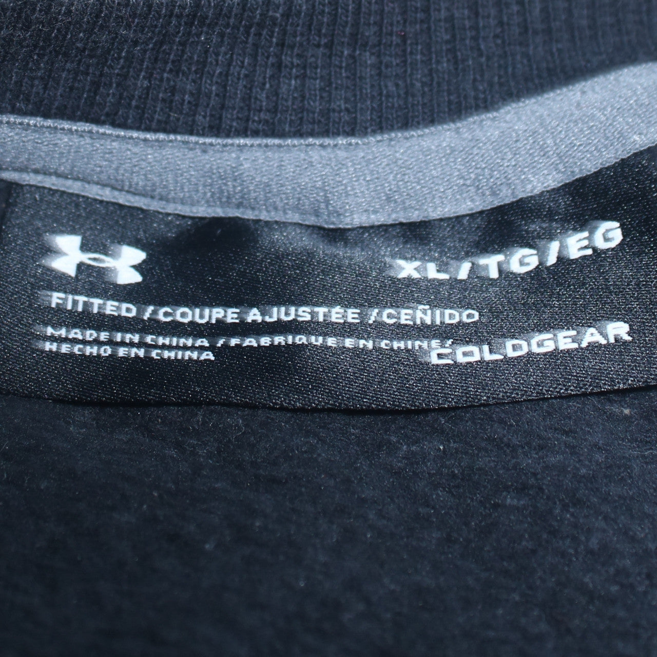Under Armour Men's Black XL Pullover Crew Neck Fleece Sweatshirt