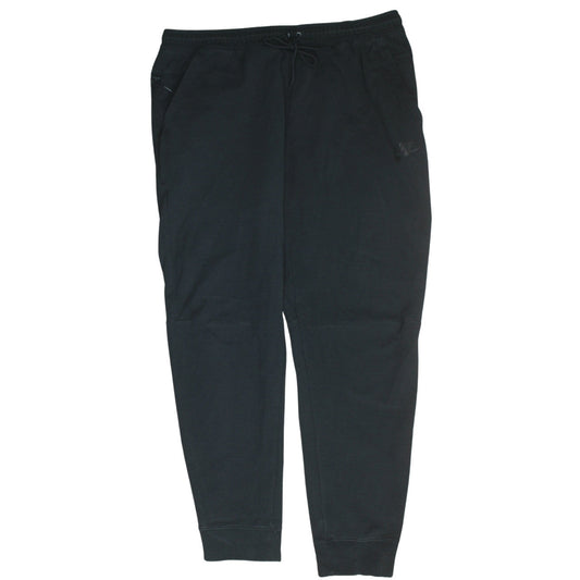 Nike Mens Black 2XL Jogger Sweatpants Elastic Waist Tapered Fit