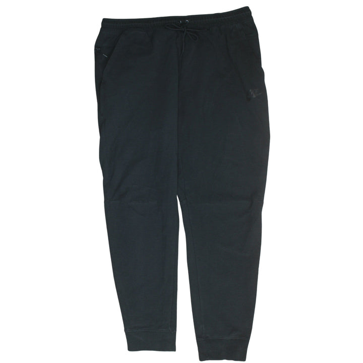 Nike Mens Black 2XL Jogger Sweatpants Elastic Waist Tapered Fit
