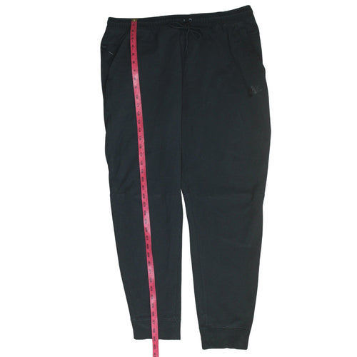 Nike Mens Black 2XL Jogger Sweatpants Elastic Waist Tapered Fit