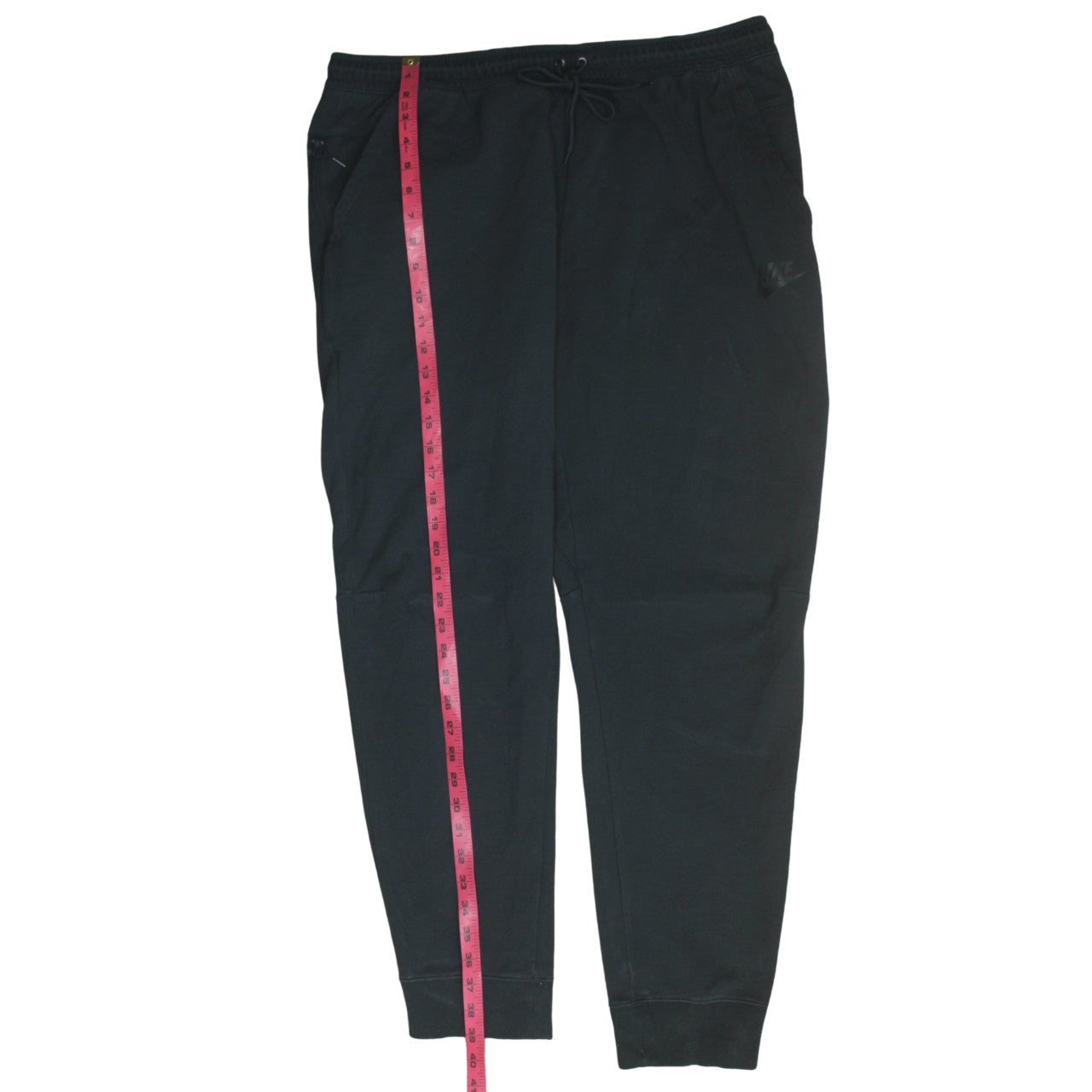 Nike Mens Black 2XL Jogger Sweatpants Elastic Waist Tapered Fit