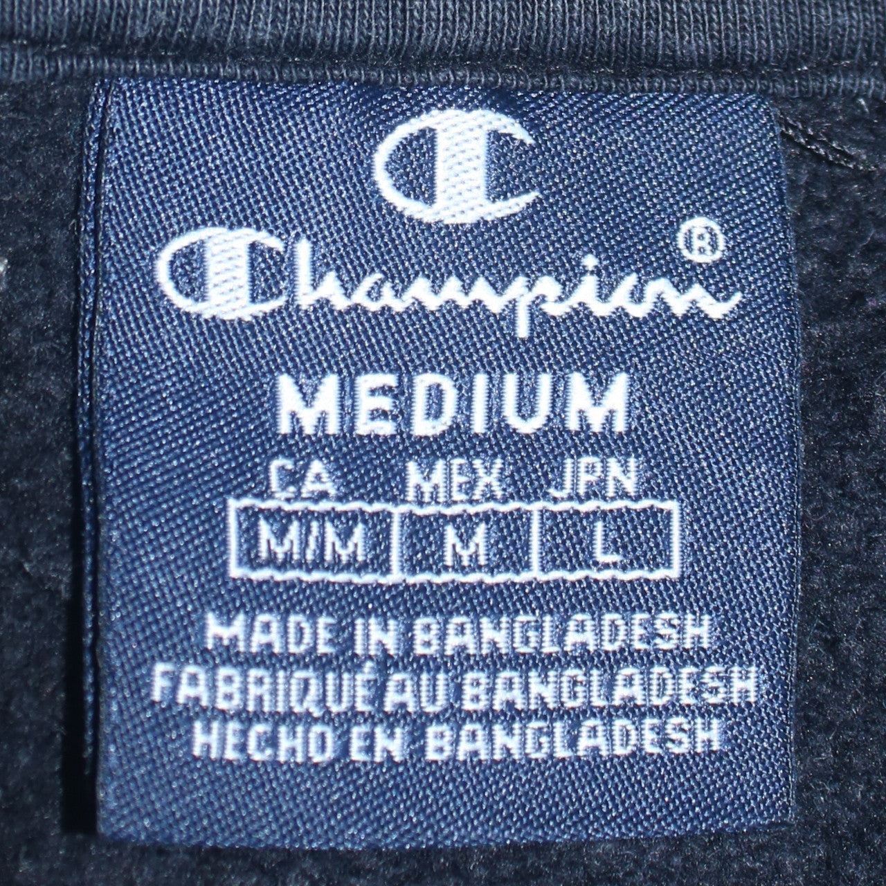 Champion Men's Black Pullover Hoodie Medium Graphic New York Authentic