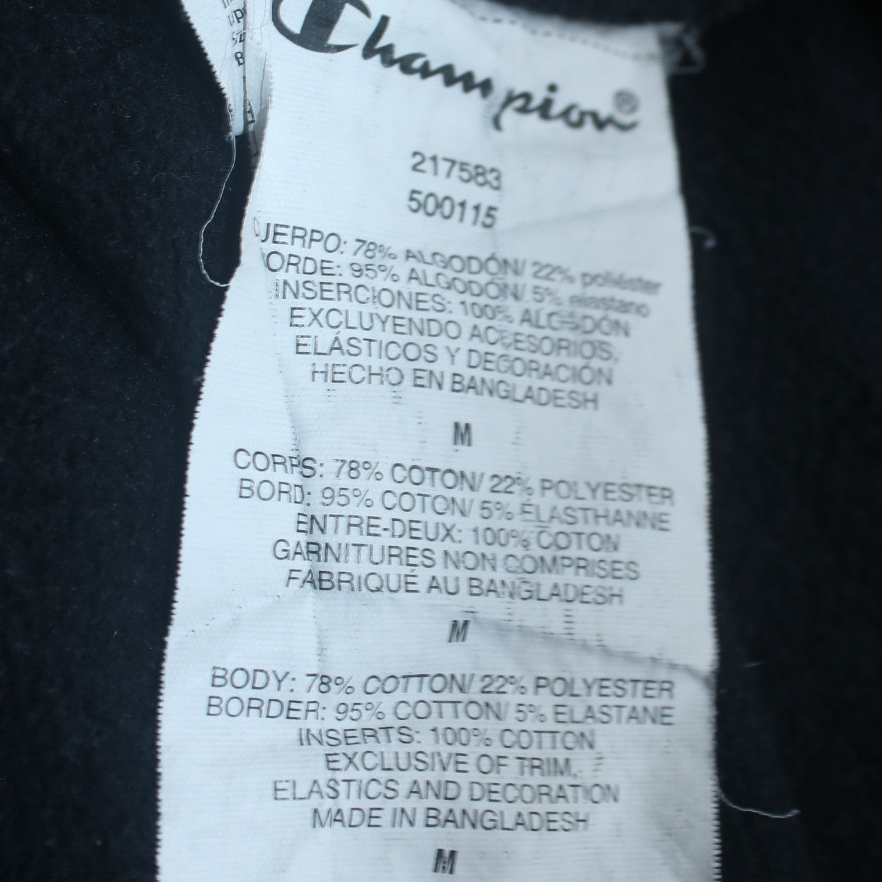 Champion Men's Black Pullover Hoodie Medium Graphic New York Authentic