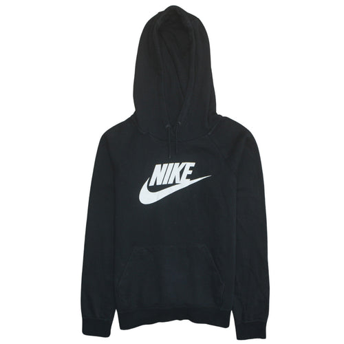 Nike Women's Black Pullover Hoodie Small Fleece Sweatshirt