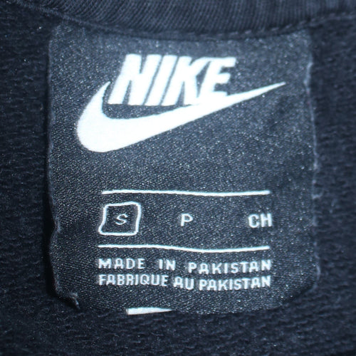Nike Women's Black Pullover Hoodie Small Fleece Sweatshirt